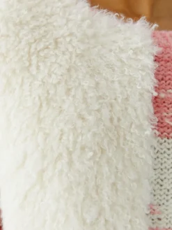 Oui Jacken & Westen*Damen Weste weiß uni