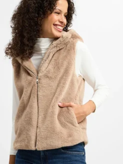 Marie Lund Jacken & Westen*Damen Weste melange uni