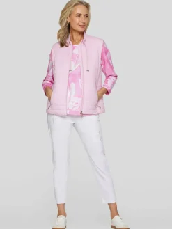 RABE Jacken & Westen*Damen Weste rosa uni