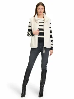 Betty & Co Jacken & Westen*Damen Weste ecru uni