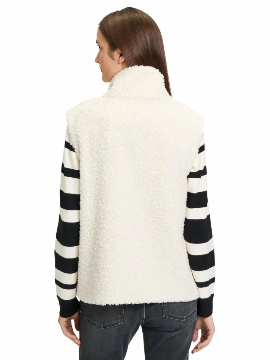 Betty & Co Jacken & Westen*Damen Weste ecru uni