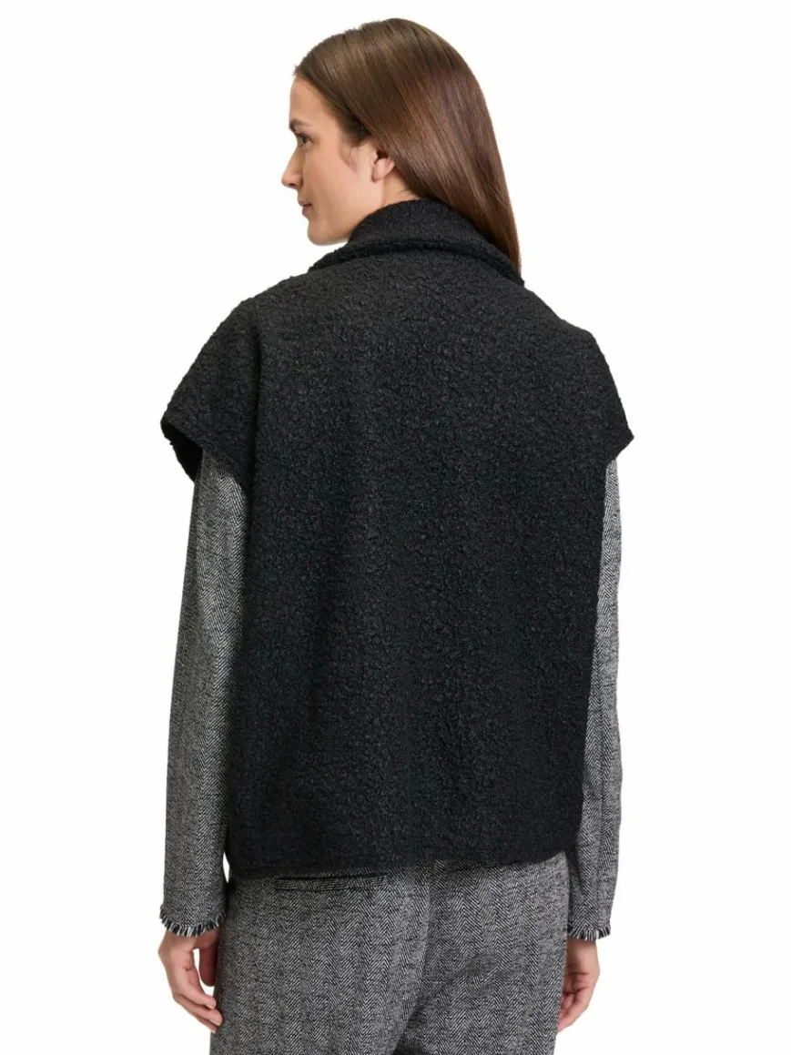 Betty & Co Jacken & Westen*Damen Weste schwarz uni