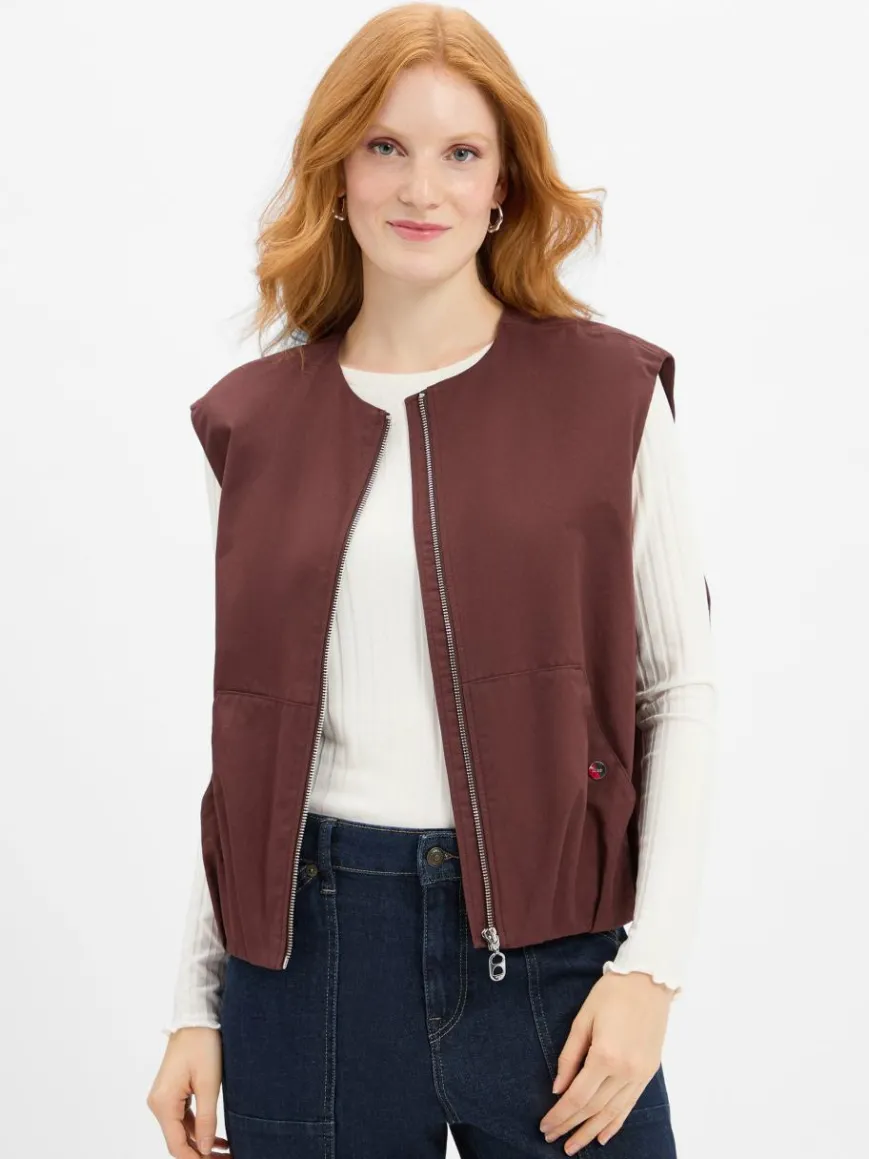 HUGO Jacken & Westen*Damen Weste - Azelda-1 nougat uni