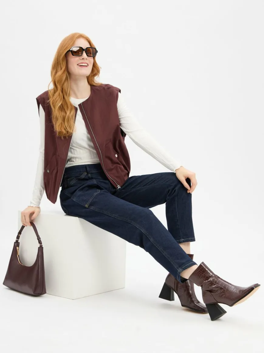 HUGO Jacken & Westen*Damen Weste - Azelda-1 nougat uni