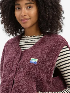 american vintage Jacken & Westen*Damen Weste - Hoktown rosenholz uni