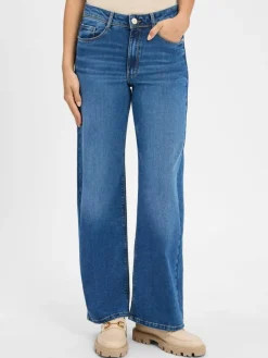 Betty & Co Jeans|Hosen*Damen Wide Fit Jeans medium stone uni