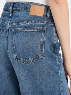 Drykorn Jeans*Damen Wide Fit Jeans - Flung medium stone uni