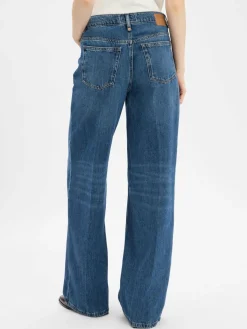 Drykorn Jeans|Hosen*Damen Wide Fit Jeans - Flung blue stone uni