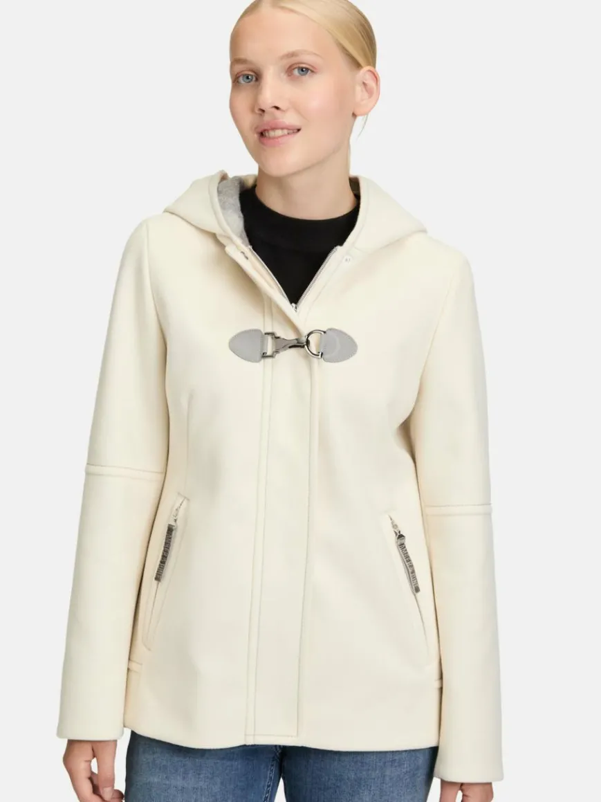 Amber & June Jacken & Westen*Damen Winterjacke beige uni