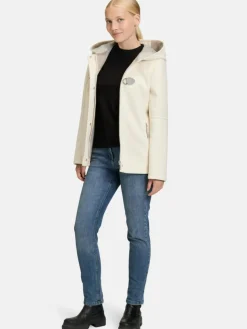 Amber & June Jacken & Westen*Damen Winterjacke beige uni
