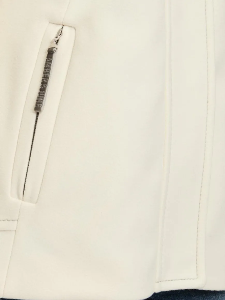 Amber & June Jacken & Westen*Damen Winterjacke beige uni