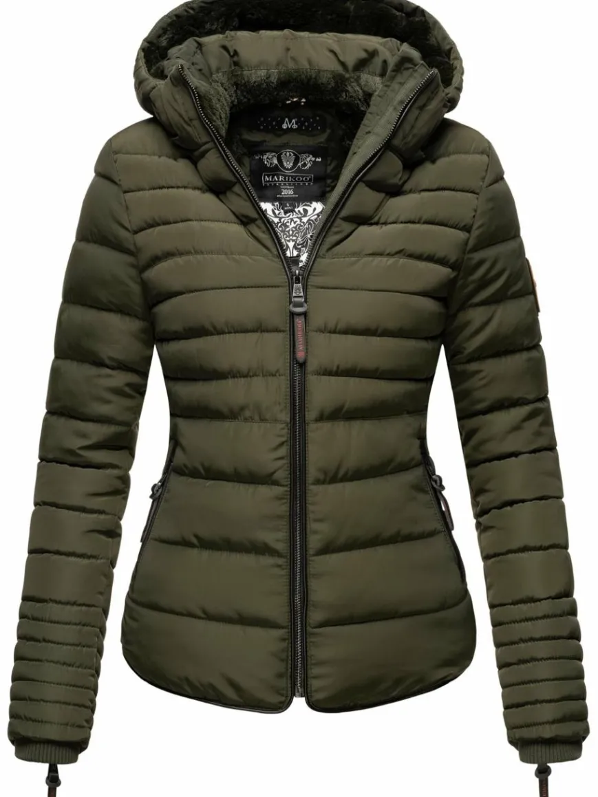 Marikoo Jacken & Westen*Damen Winterjacke - Amber oliv uni