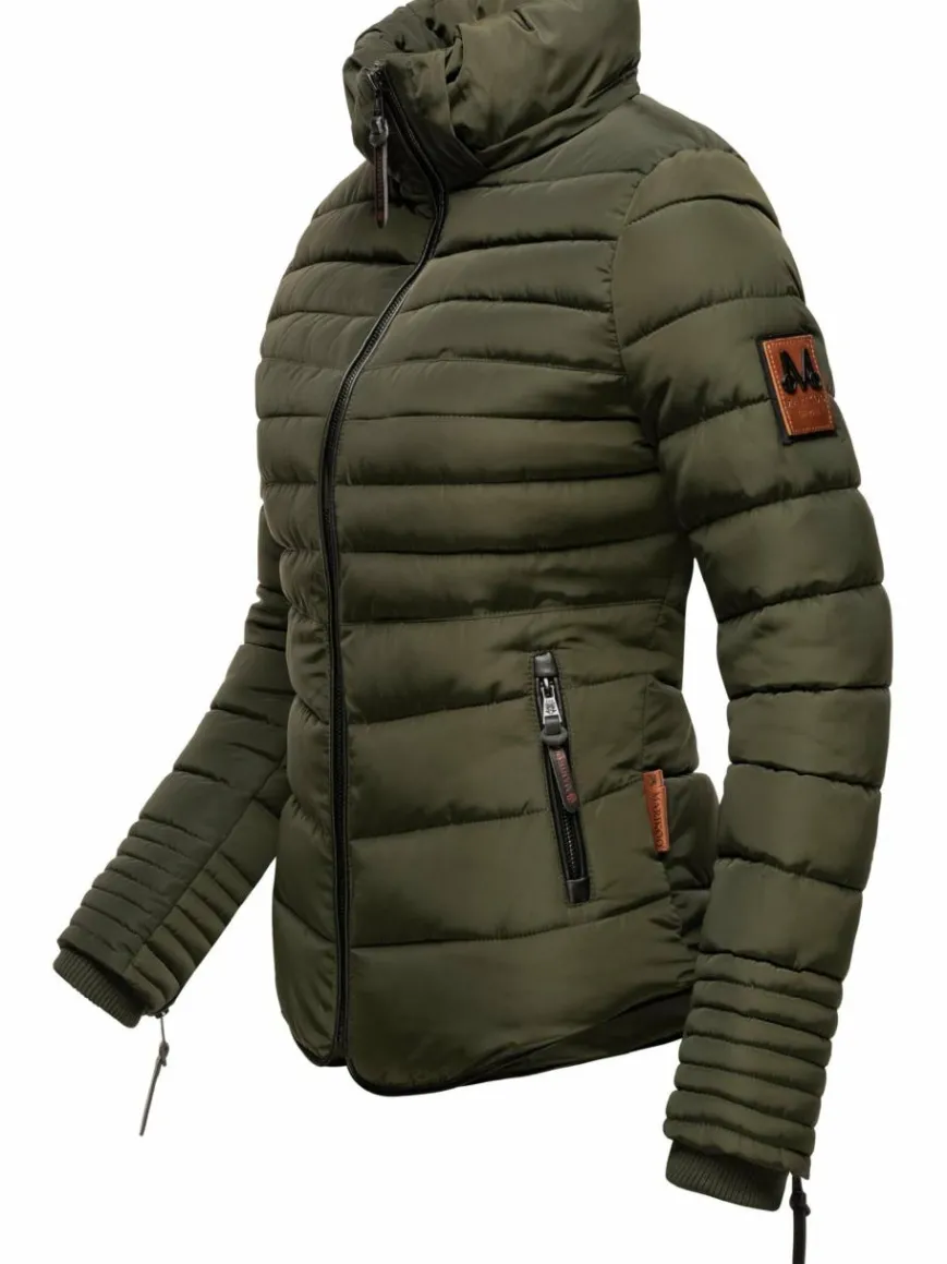 Marikoo Jacken & Westen*Damen Winterjacke - Amber oliv uni