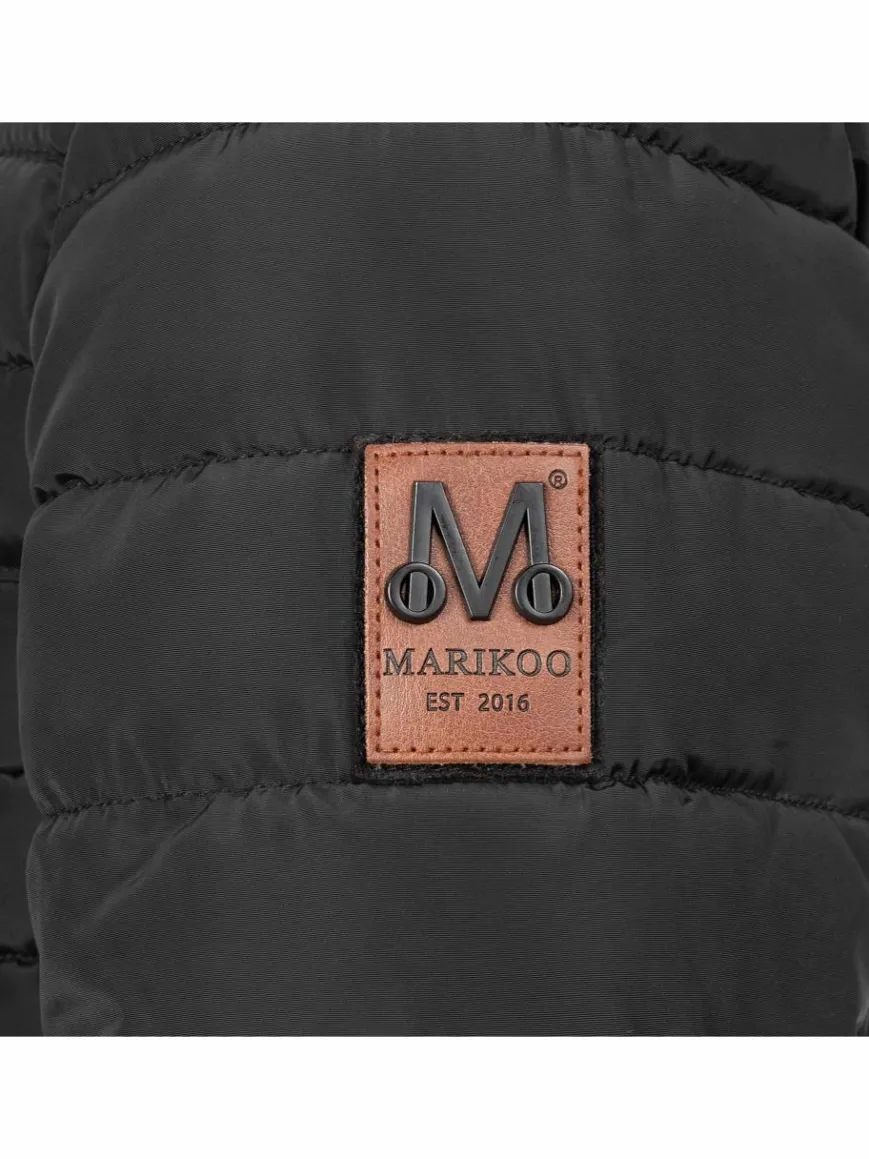Marikoo Jacken & Westen*Damen Winterjacke - Amber schwarz uni