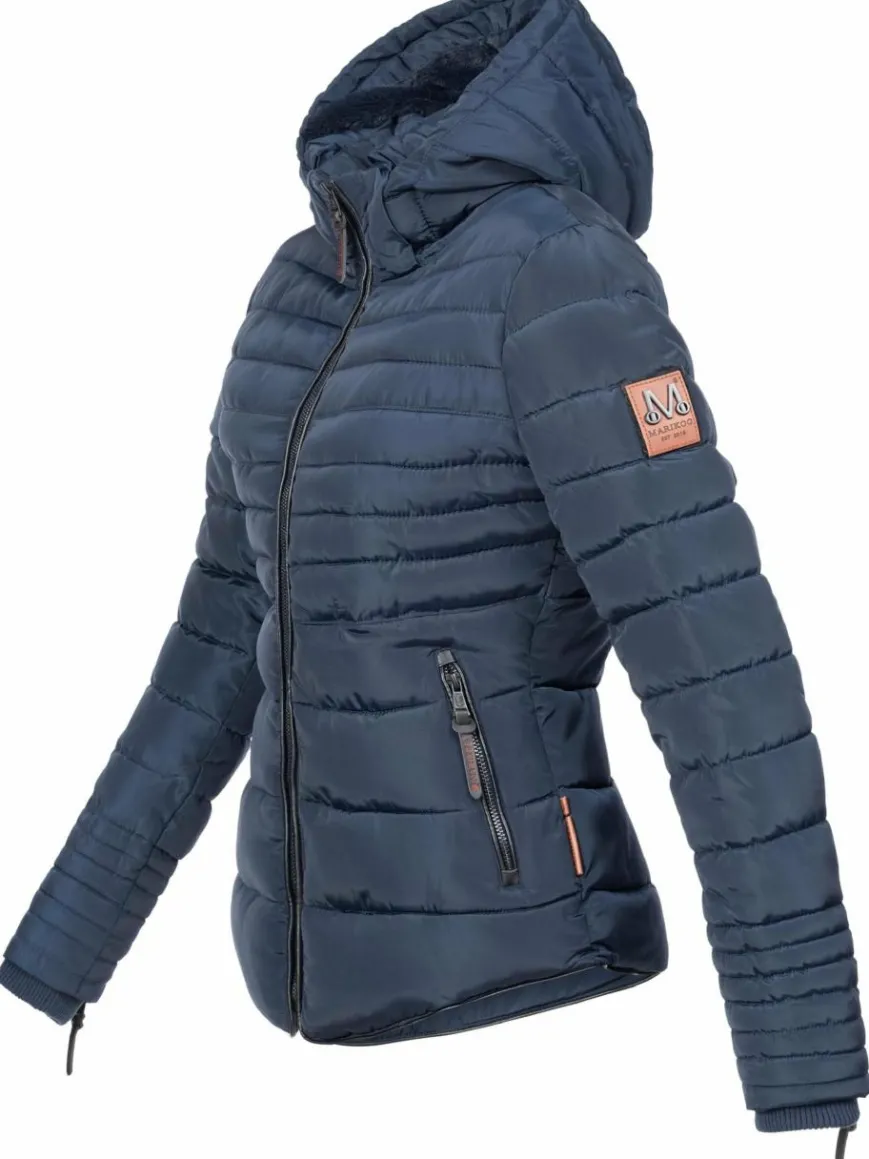 Marikoo Jacken & Westen*Damen Winterjacke - Amber indigo uni
