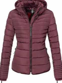 Marikoo Jacken & Westen*Damen Winterjacke - Amber bordeaux uni