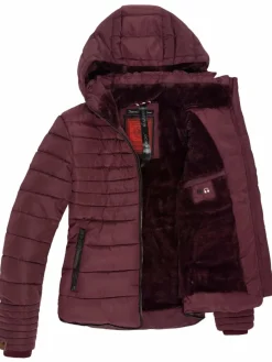 Marikoo Jacken & Westen*Damen Winterjacke - Amber bordeaux uni