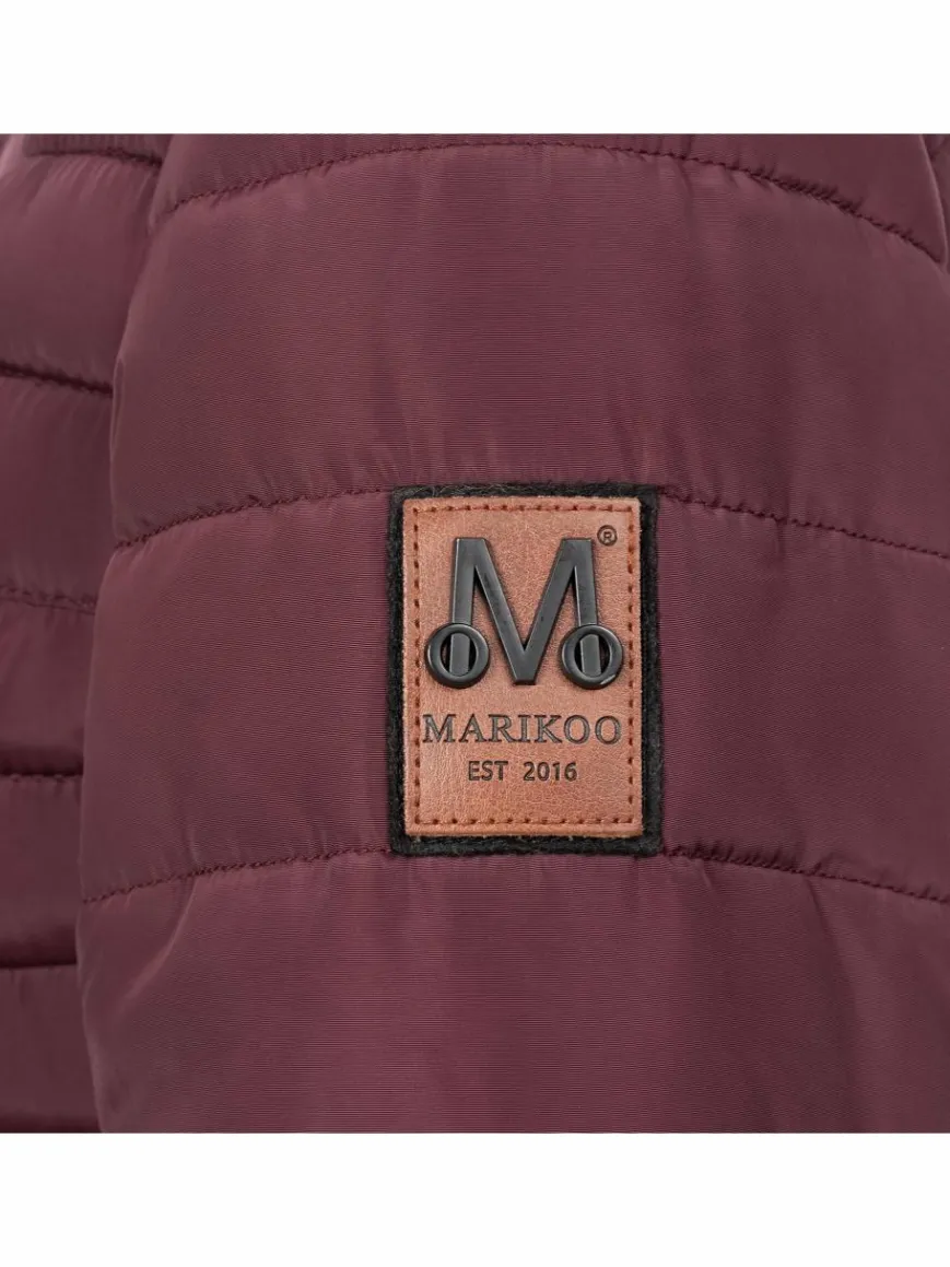 Marikoo Jacken & Westen*Damen Winterjacke - Amber bordeaux uni