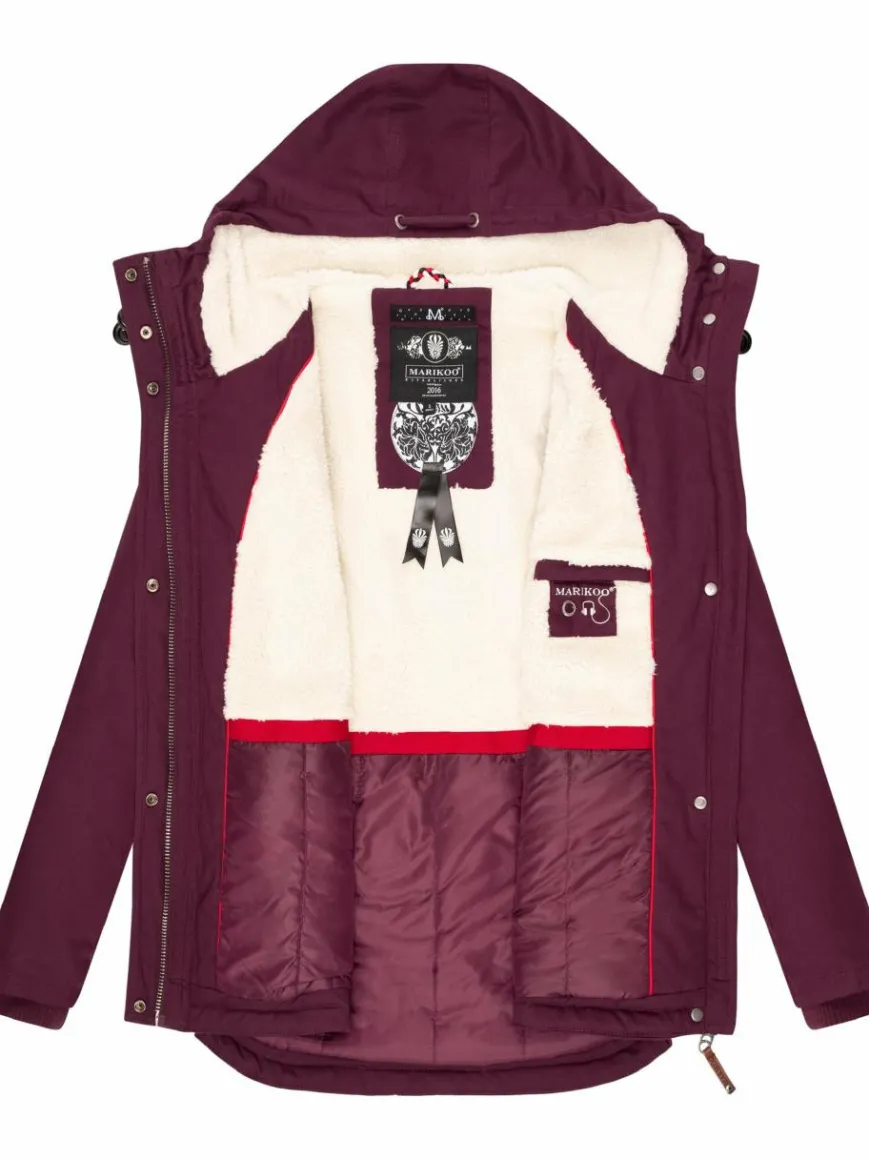 Marikoo Jacken & Westen*Damen Winterjacke - Bikoo lila uni