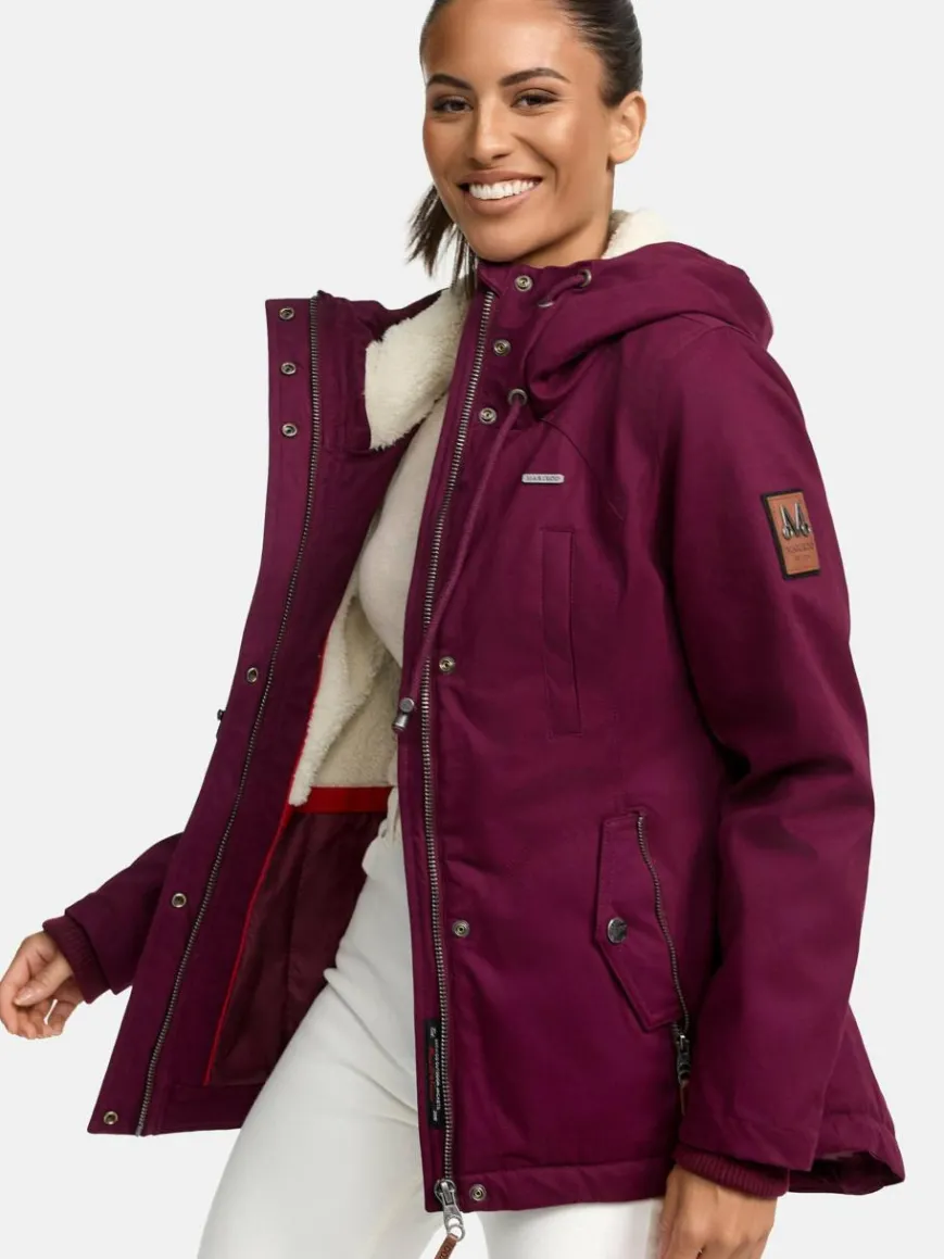 Marikoo Jacken & Westen*Damen Winterjacke - Bikoo lila uni