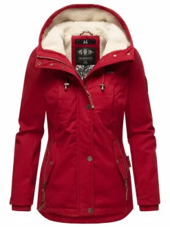 Marikoo Jacken & Westen*Damen Winterjacke - Bikoo rot uni