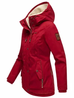 Marikoo Jacken & Westen*Damen Winterjacke - Bikoo rot uni