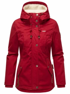 Marikoo Jacken & Westen*Damen Winterjacke - Bikoo rot uni