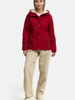 Marikoo Jacken & Westen*Damen Winterjacke - Bikoo rot uni