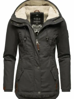 Marikoo Jacken & Westen*Damen Winterjacke - Bikoo anthrazit uni