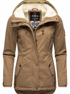 Marikoo Jacken & Westen*Damen Winterjacke - Bikoo taupe uni