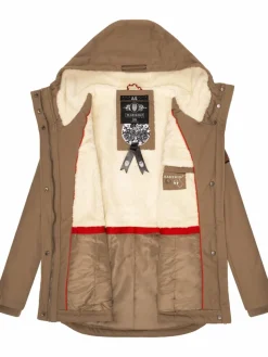 Marikoo Jacken & Westen*Damen Winterjacke - Bikoo taupe uni