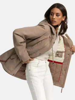 Marikoo Jacken & Westen*Damen Winterjacke - Bikoo taupe uni