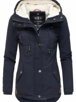 Marikoo Jacken & Westen*Damen Winterjacke - Bikoo marine uni