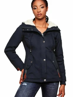 Marikoo Jacken & Westen*Damen Winterjacke - Bikoo marine uni