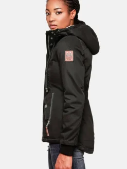 Marikoo Jacken & Westen*Damen Winterjacke - Bikoo schwarz uni