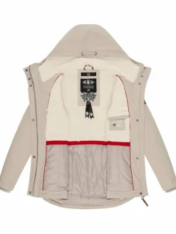 Marikoo Jacken & Westen*Damen Winterjacke - Bikoo taupe uni