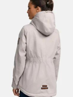 Marikoo Jacken & Westen*Damen Winterjacke - Bikoo grau uni