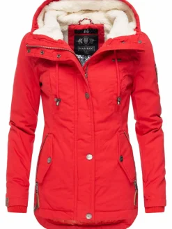 Marikoo Jacken & Westen*Damen Winterjacke - Bikoo rot uni
