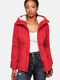 Marikoo Jacken & Westen*Damen Winterjacke - Bikoo rot uni