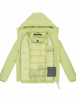 Navahoo Jacken & Westen*Damen Winterjacke - Blütenlicht 14 grün uni