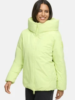 Navahoo Jacken & Westen*Damen Winterjacke - Blütenlicht 14 grün uni