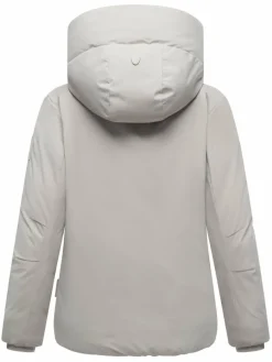 Navahoo Jacken & Westen*Damen Winterjacke - Blütenlicht 14 beige uni