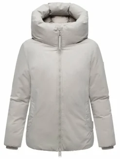 Navahoo Jacken & Westen*Damen Winterjacke - Blütenlicht 14 beige uni