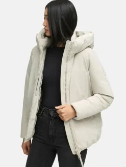 Navahoo Jacken & Westen*Damen Winterjacke - Blütenlicht 14 beige uni