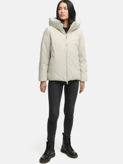 Navahoo Jacken & Westen*Damen Winterjacke - Blütenlicht 14 beige uni