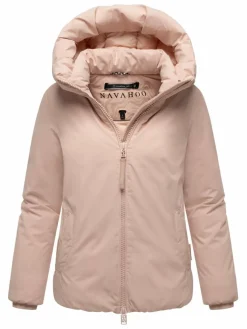 Navahoo Jacken & Westen*Damen Winterjacke - Blütenlicht 14 rosa uni