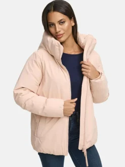 Navahoo Jacken & Westen*Damen Winterjacke - Blütenlicht 14 rosa uni