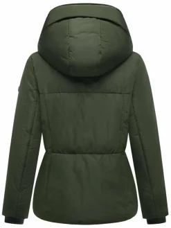 Navahoo Jacken & Westen*Damen Winterjacke - Flüsterfee 14 oliv uni