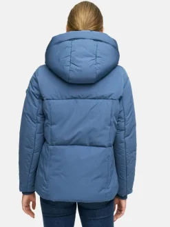 Navahoo Jacken & Westen*Damen Winterjacke - Flüsterfee 14 blau uni