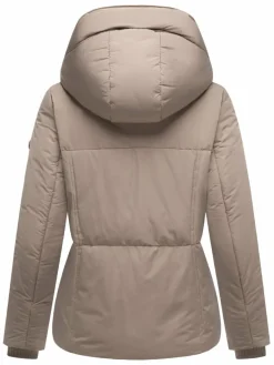Navahoo Jacken & Westen*Damen Winterjacke - Flüsterfee 14 taupe uni